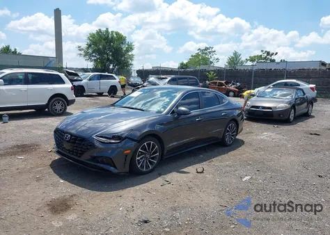 2020 Hyundai Sonata Limited из США, поврежденный, VIN 5NPEH4J27LH034014